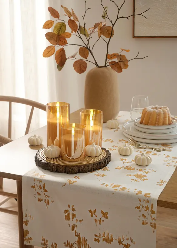 Objet déco lot de 6 mini citrouilles, bonprix