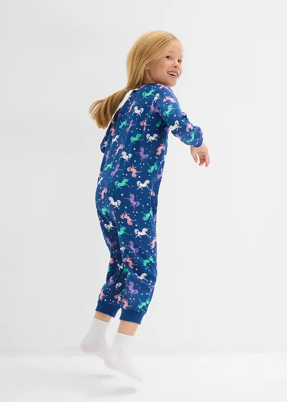 Combipyjama fille + combipyjama poupée (Ens. 2 pces.), bonprix