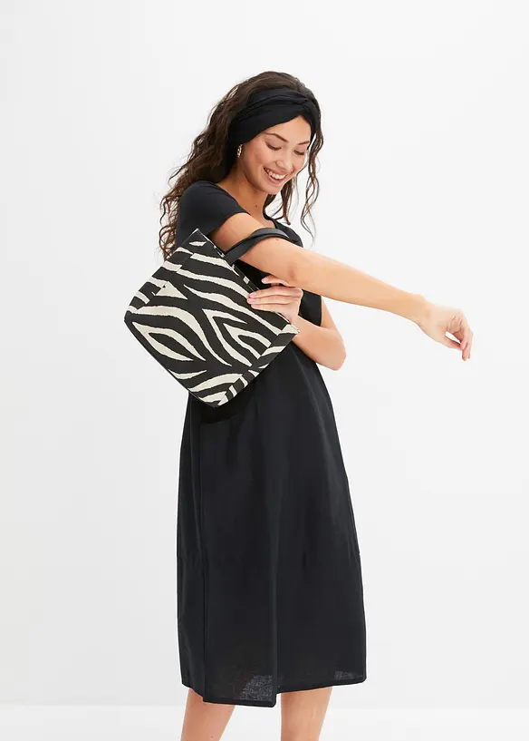 Kleid aus leichtem Leinen-Mix, bonprix