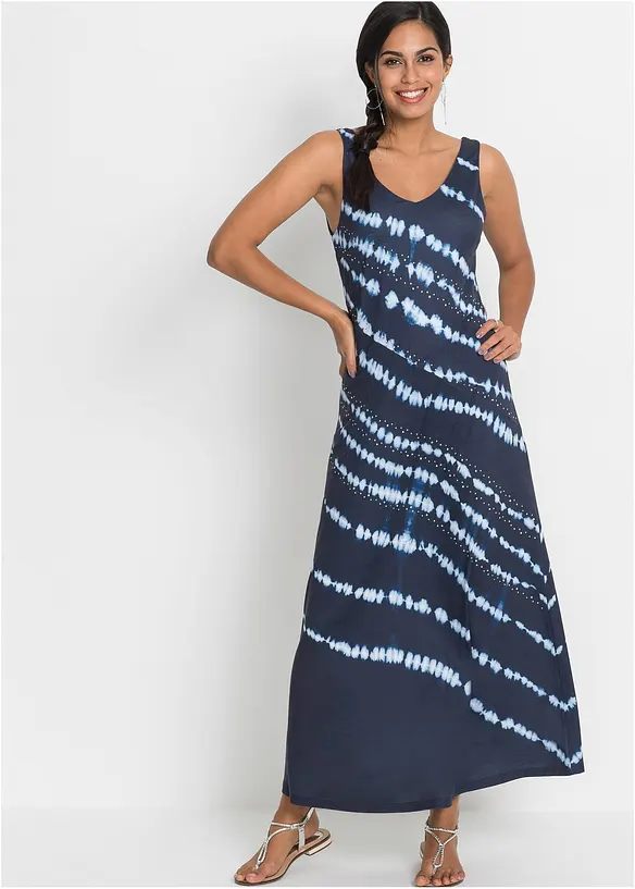 Robe longue effet batik, bonprix