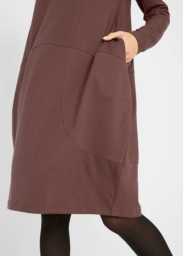Jerseykleid in O-Shape, bonprix