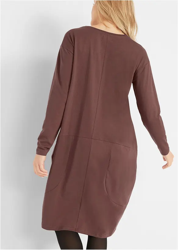 Jerseykleid in O-Shape, bonprix