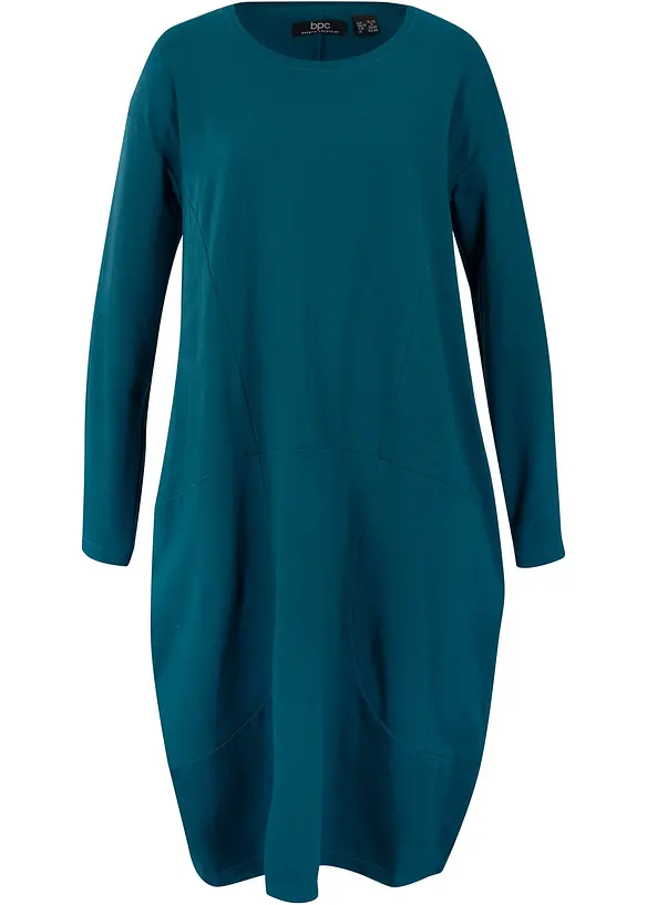 Jerseykleid in O-Shape, bonprix