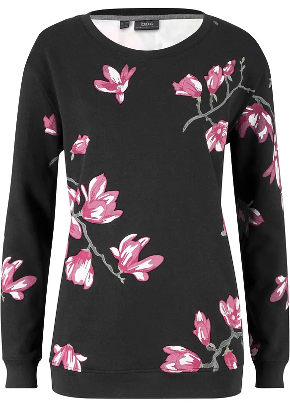 Sweat ample 100% coton, bonprix