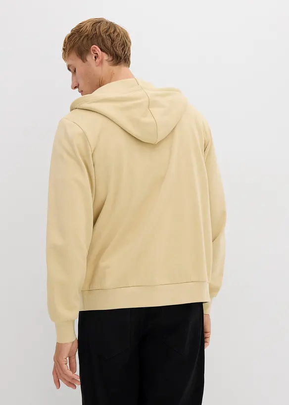 Sweat zippé à capuche, bonprix
