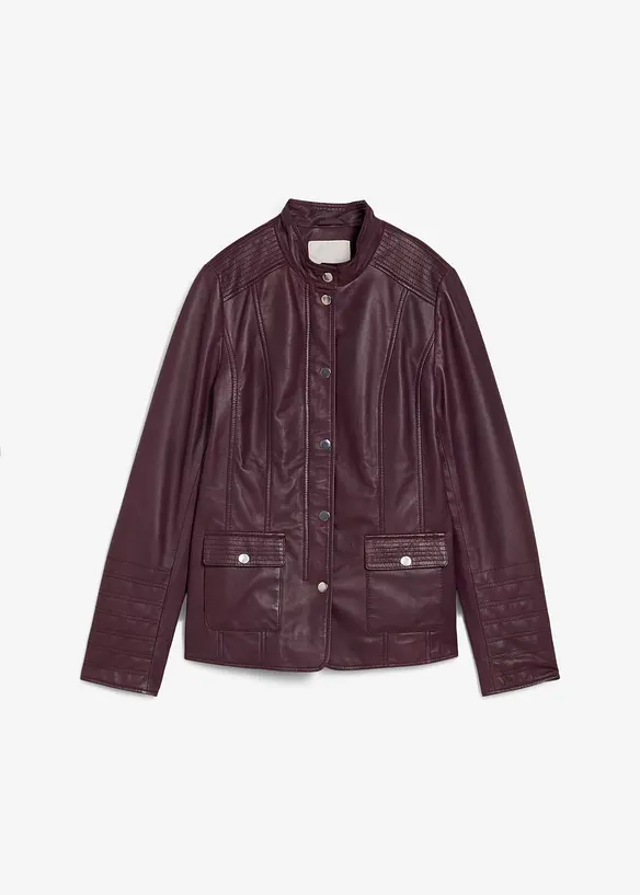 Lederjacke aus Lammnappa, bonprix