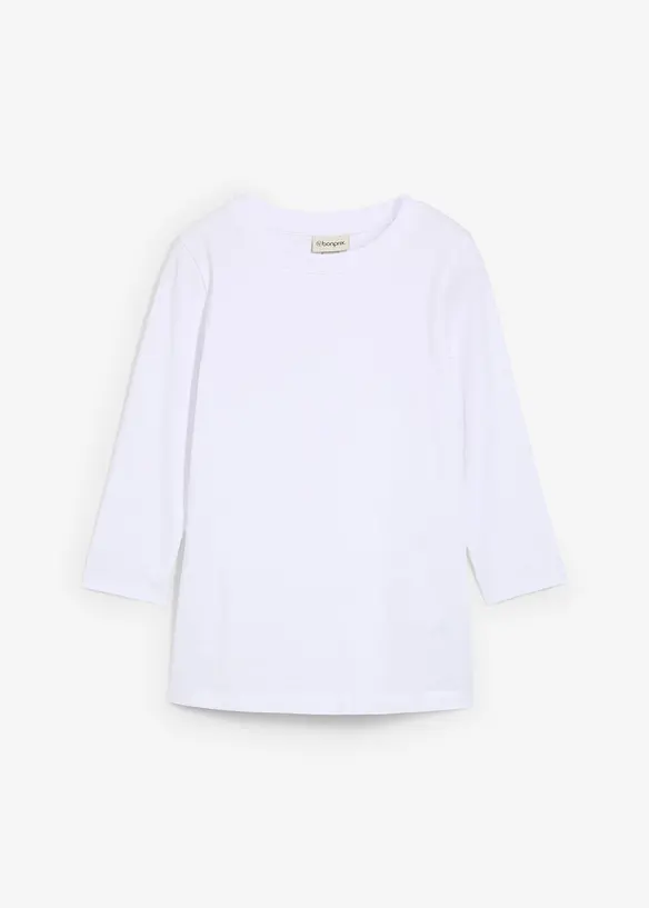 3/4-Armshirt mit reiner Bio-Baumwolle, bonprix