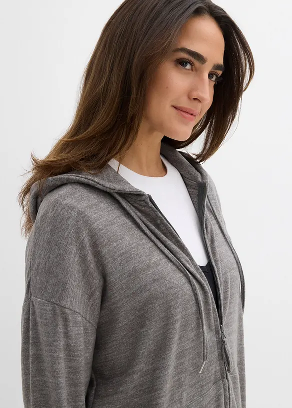 Gilet en fine maille de viscose, bonprix