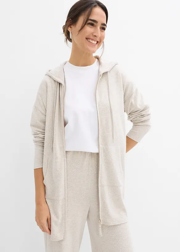 Gilet en fine maille de viscose, bonprix