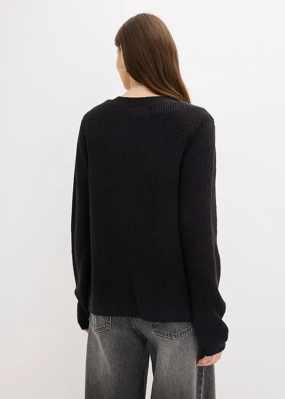 Strickjacke aus Baumwoll-Mix, bonprix