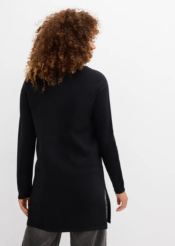 Longpullover mit recycelter Baumwolle, bonprix