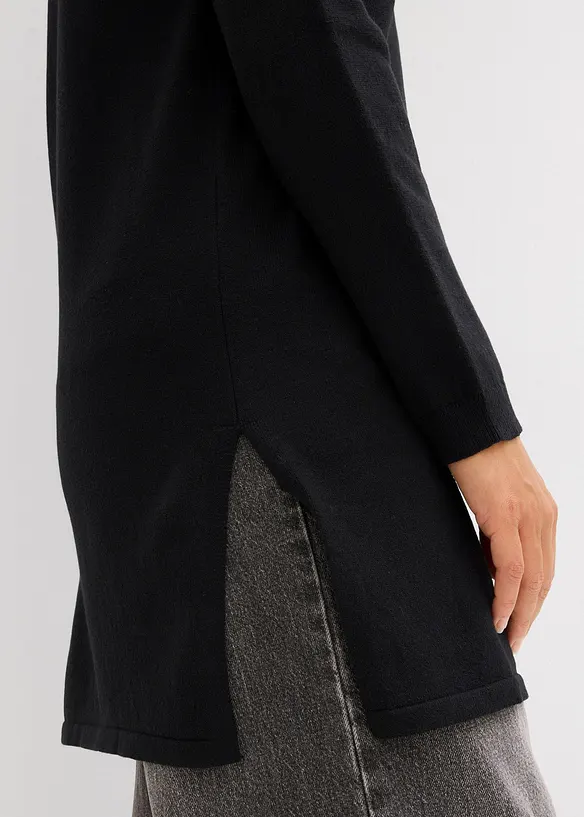Longpullover mit recycelter Baumwolle, bonprix