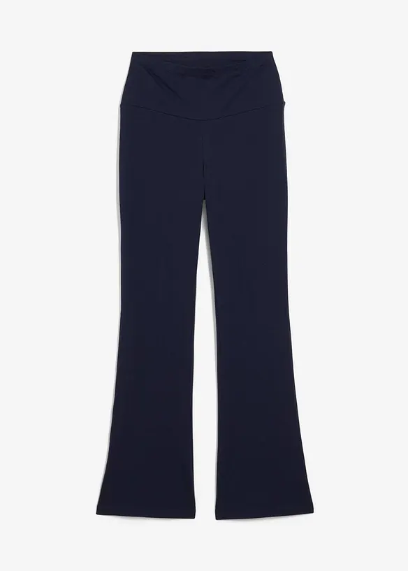 Schlaghose aus Bio-Baumwolle mit Stretch, bonprix