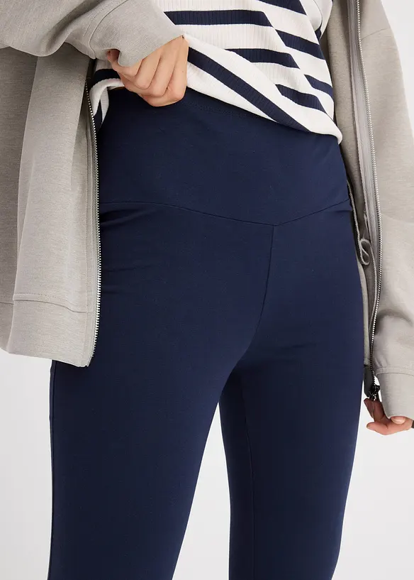 Schlaghose aus Bio-Baumwolle mit Stretch, bonprix