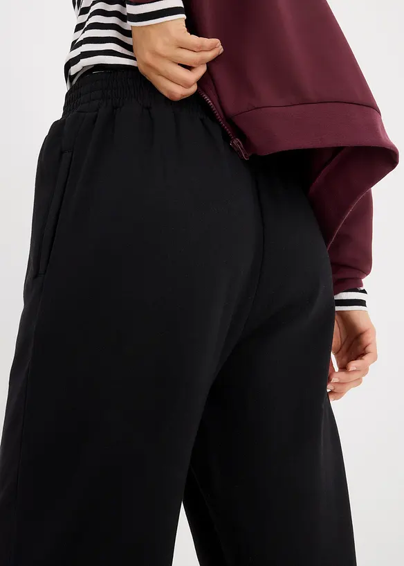 Jogginghose mit hohem Bund, bonprix