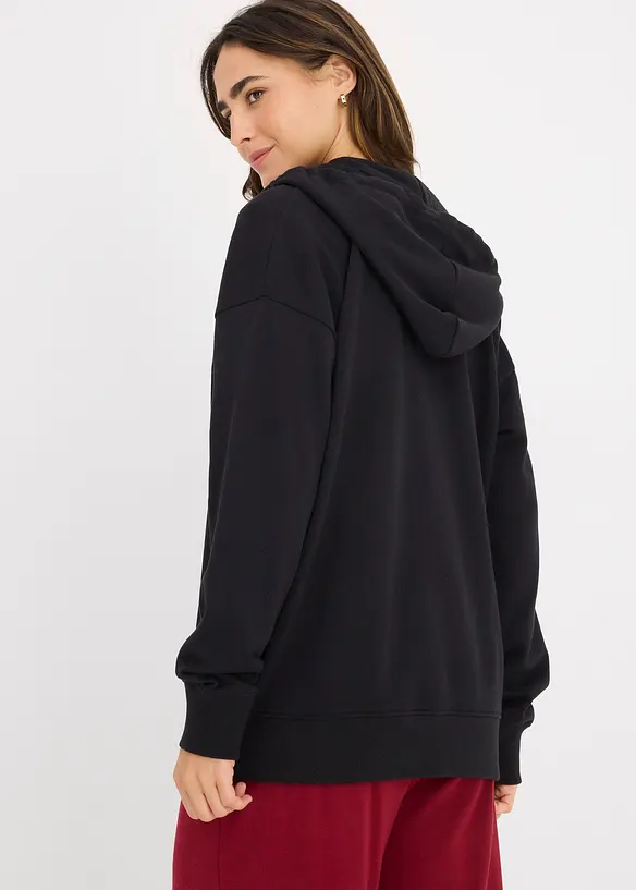 Long-Sweatjacke, bonprix