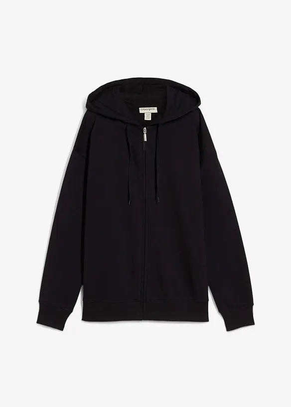 Long-Sweatjacke, bonprix