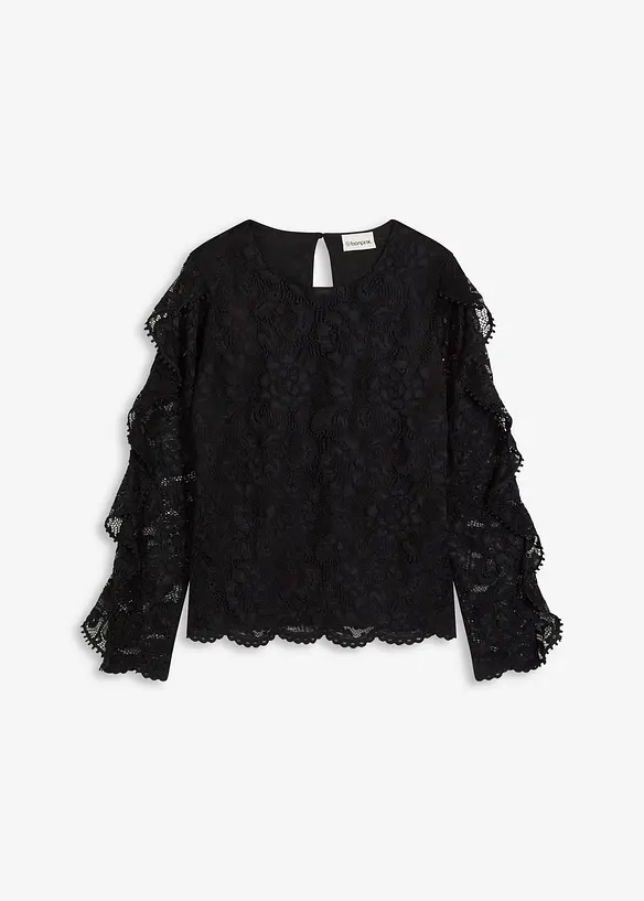 Spitzen-Shirtbluse, bonprix