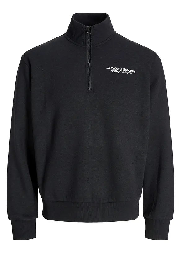 JJ REBEL Half-Zip-Sweatshirt, J&J Rebel