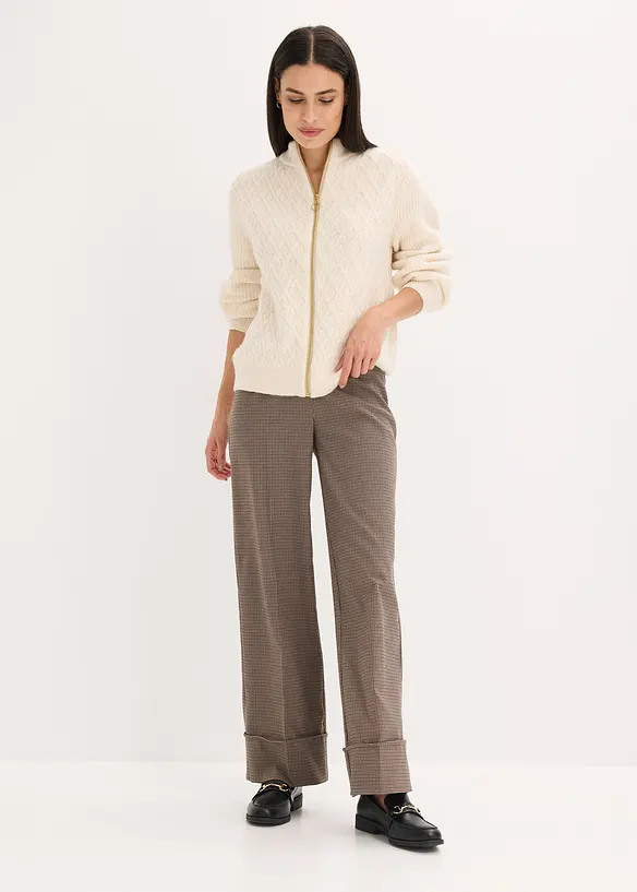 Karierte Schlupfhose, bonprix