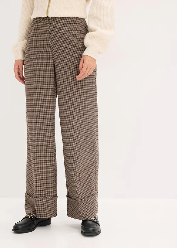 Karierte Schlupfhose, bonprix