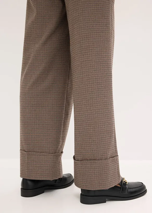 Karierte Schlupfhose, bonprix
