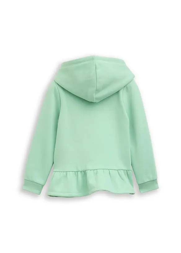 Tom Tailor Hoodie mit Volant, Tom Tailor