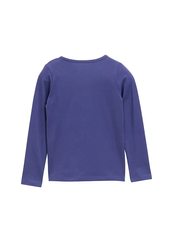 Tom Tailor Langarmshirt aus reiner Baumwolle, Tom Tailor