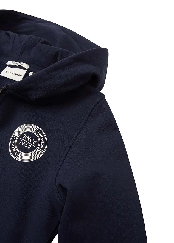 Tom Tailor Kapuzen-Sweatjacke, Tom Tailor