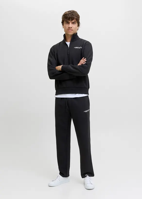 JJ REBEL Half-Zip-Sweatshirt, J&J Rebel