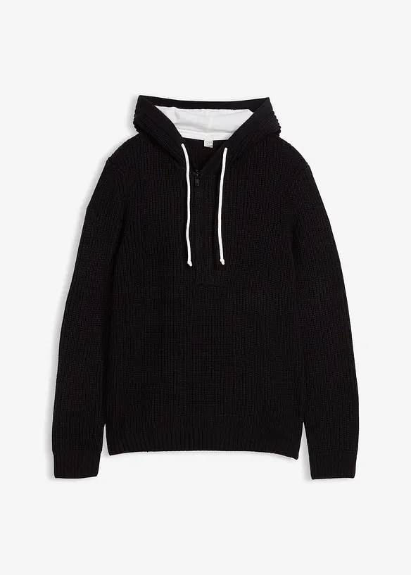 Pullover mit Kapuze, bonprix