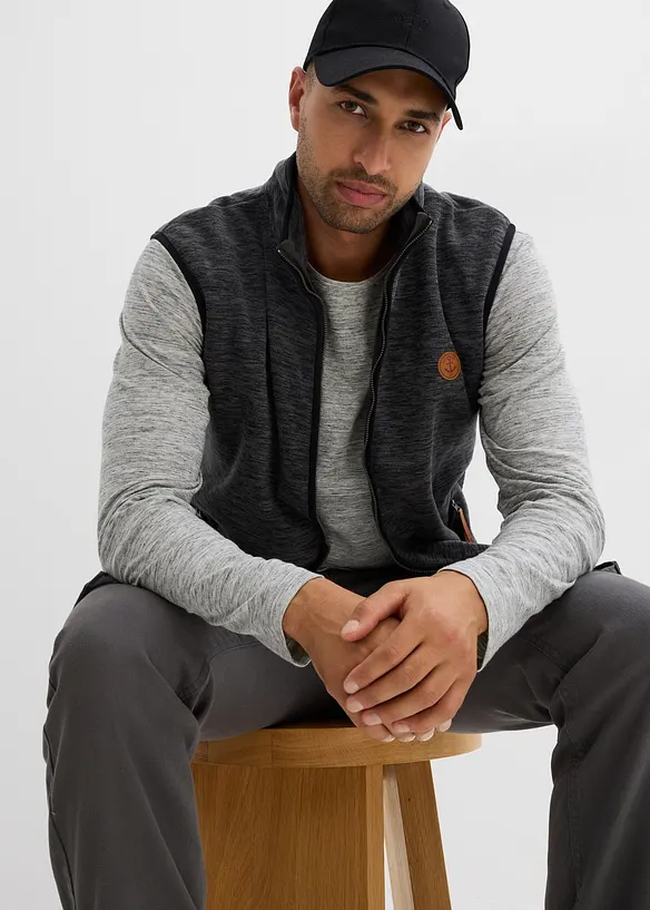 Fleece Weste, bonprix