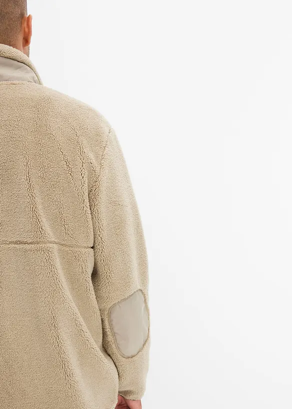 Teddy-Fleece Jacke, bonprix