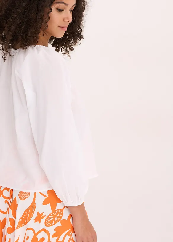 Bluse aus reiner Bio-Baumwolle, bonprix