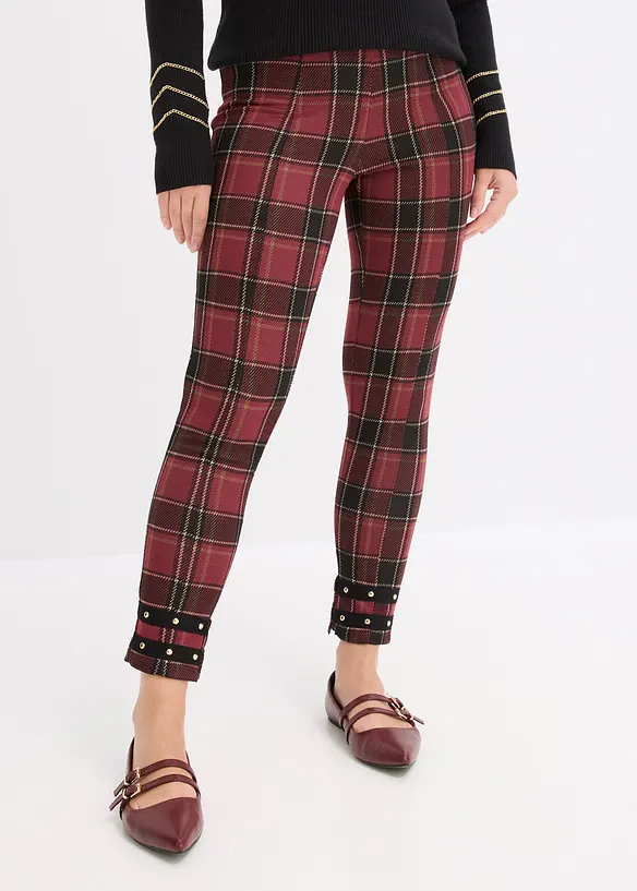 Jeggings mit Goldnieten, bonprix