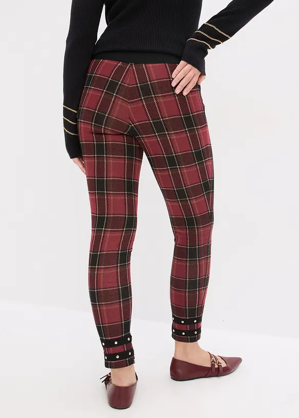 Jeggings mit Goldnieten, bonprix