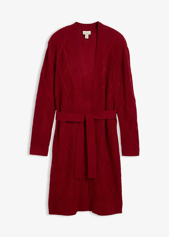 Strickmantel aus Zopfstrick, bonprix