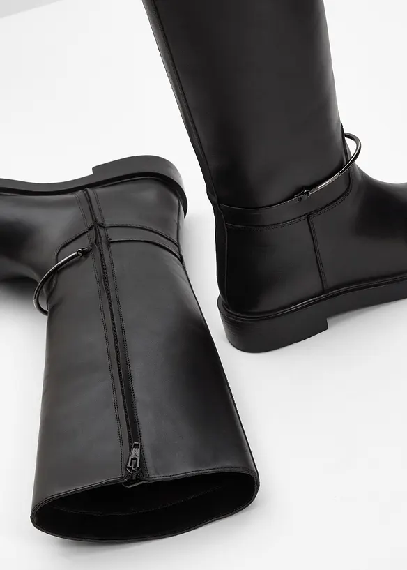 Bottes en cuir, bonprix PREMIUM