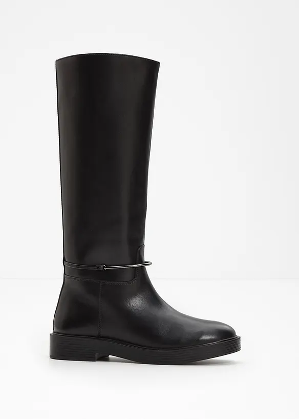 Bottes en cuir, bonprix PREMIUM