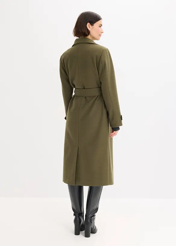 Manteau aspect laine, bonprix