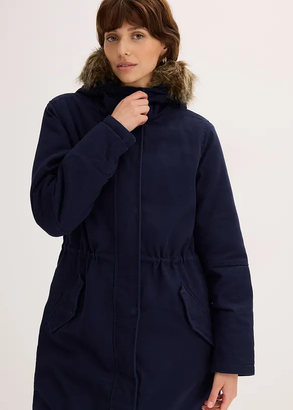 Wattierter Long-Parka, bonprix