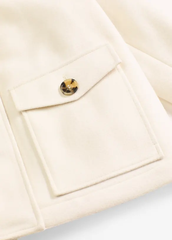 Winterjacke in Wolloptik, bonprix