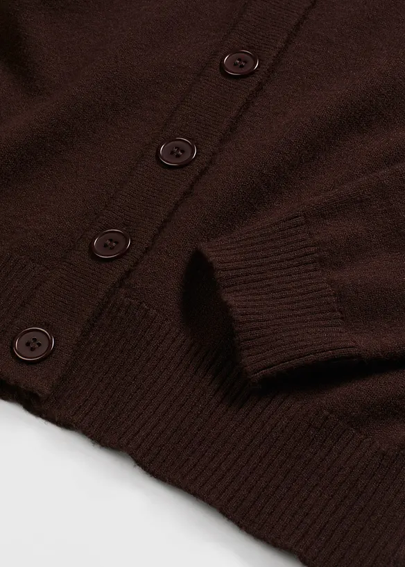 Longstrickjacke aus softem Viskose-Mix, bonprix