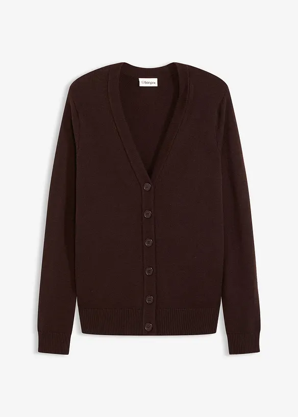 Longstrickjacke aus softem Viskose-Mix, bonprix