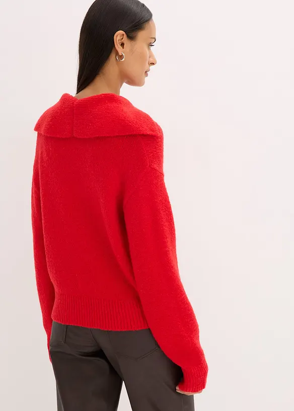 Gilet en grosse maille, bonprix