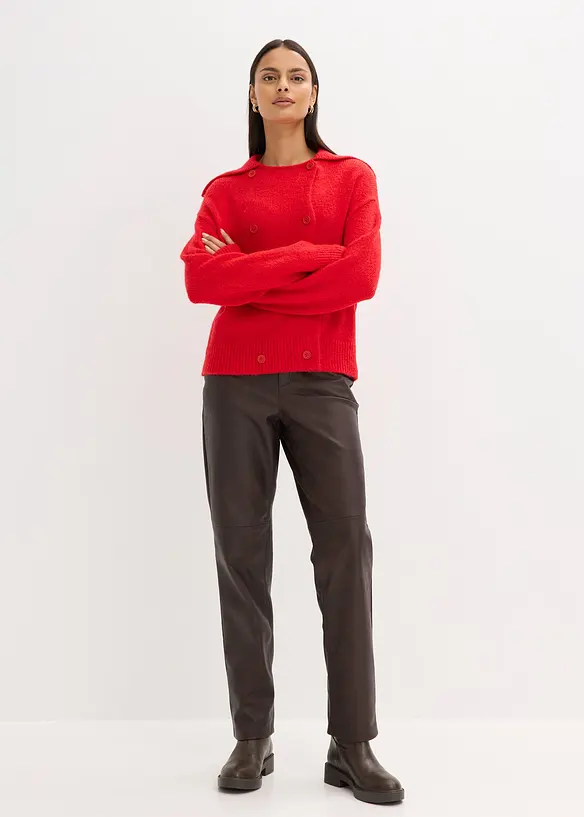 Gilet en grosse maille, bonprix