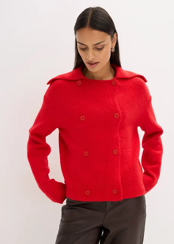 Gilet en grosse maille, bonprix