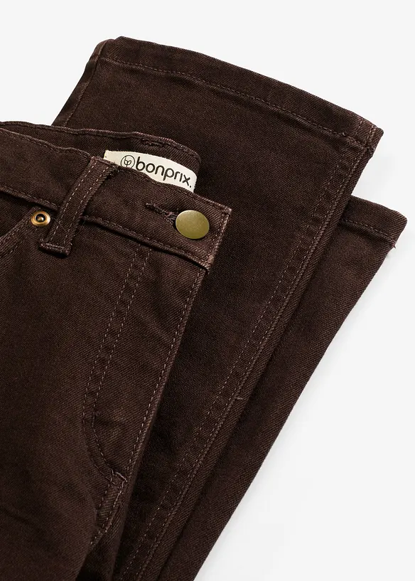 Pantalon en twill de coton extensible, bonprix