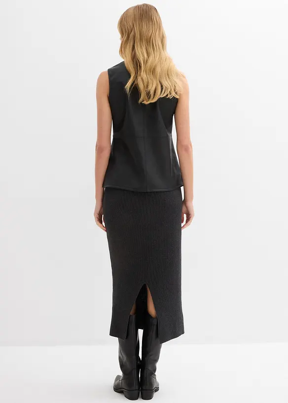 Strickrock aus reiner Baumwolle, bonprix