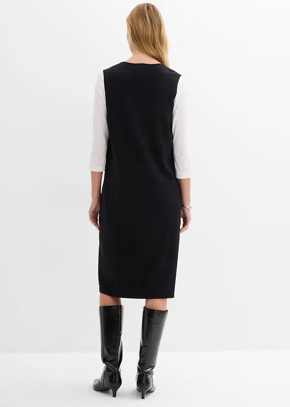 Strickkleid aus reiner Baumwolle, bonprix